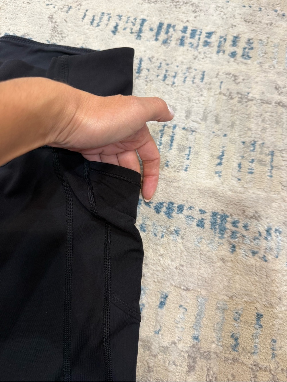 lululemon athletica Black Performance Jogger Leggings - Picture 3 of 4